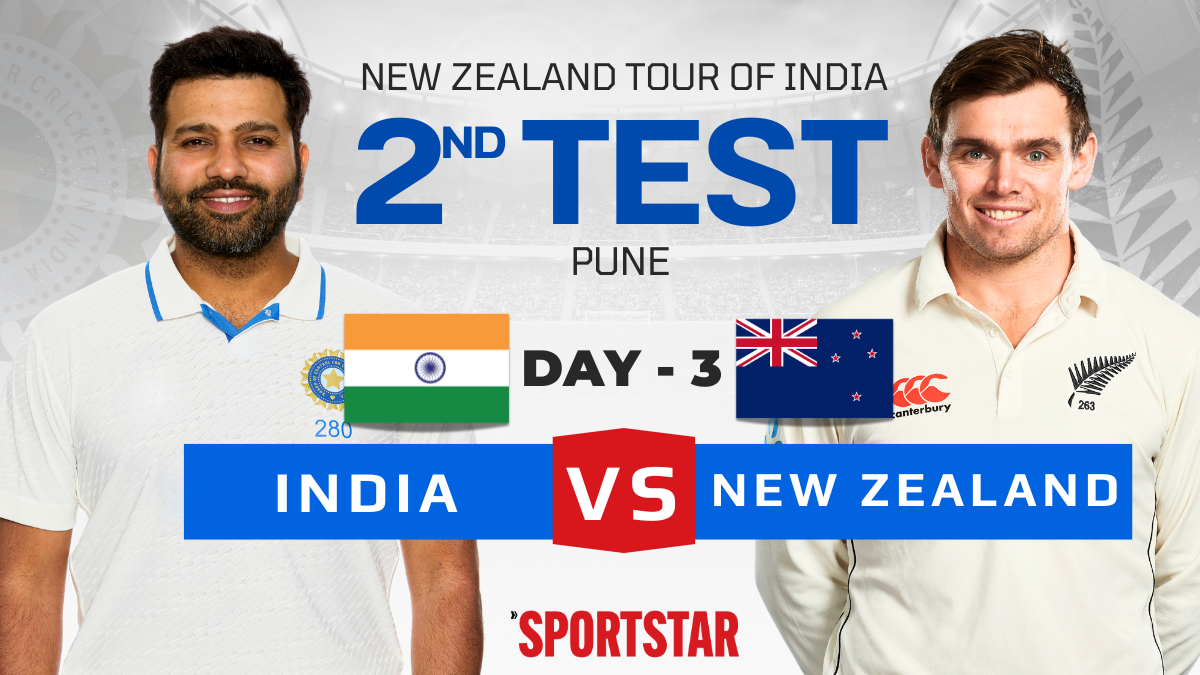 India vs New Zealand Day 3 Live Score, 2nd Test: Santner removes Jaiswal for 77; completes 10-fer; IND needs 359 to win v NZ